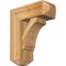 Ekena Millwork Imperial Craftsman Rough Sawn Bracket w/ Offset Brace, Western Red Cedar, 8"W x 20"D x 24"H BKT0806X20X24IMP04RWR - alternate 1